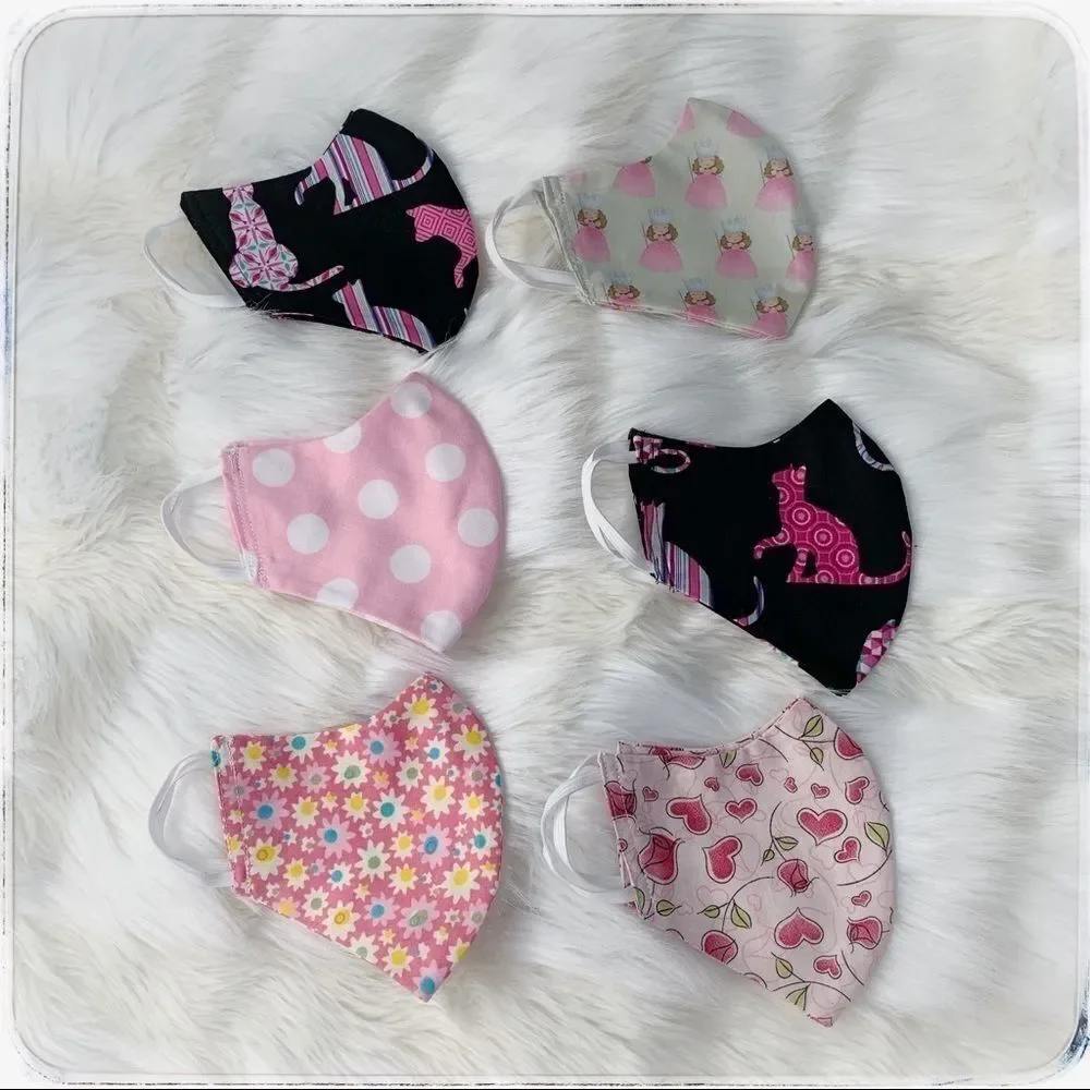 Handmade kids masks (select 3!)